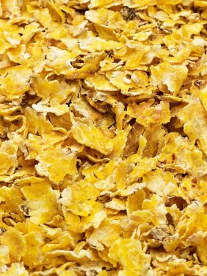 animal feed corn flakes